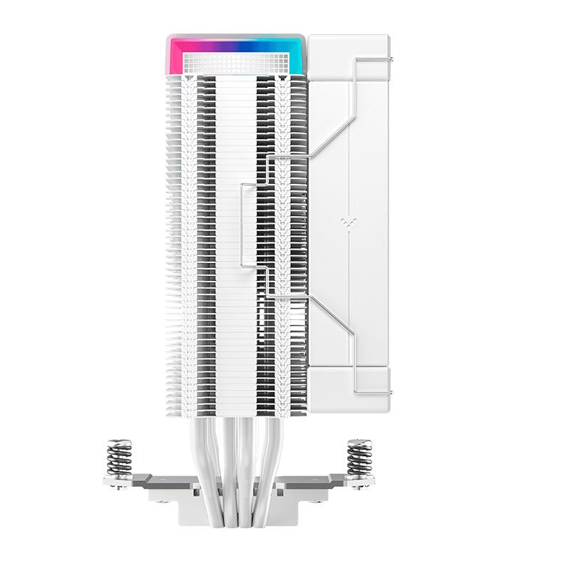 Cooler Para Processador DeepCool AK400 Digital Pro WH, ARGB, 120mm, Branco, R-AK400-WHAPMN-G