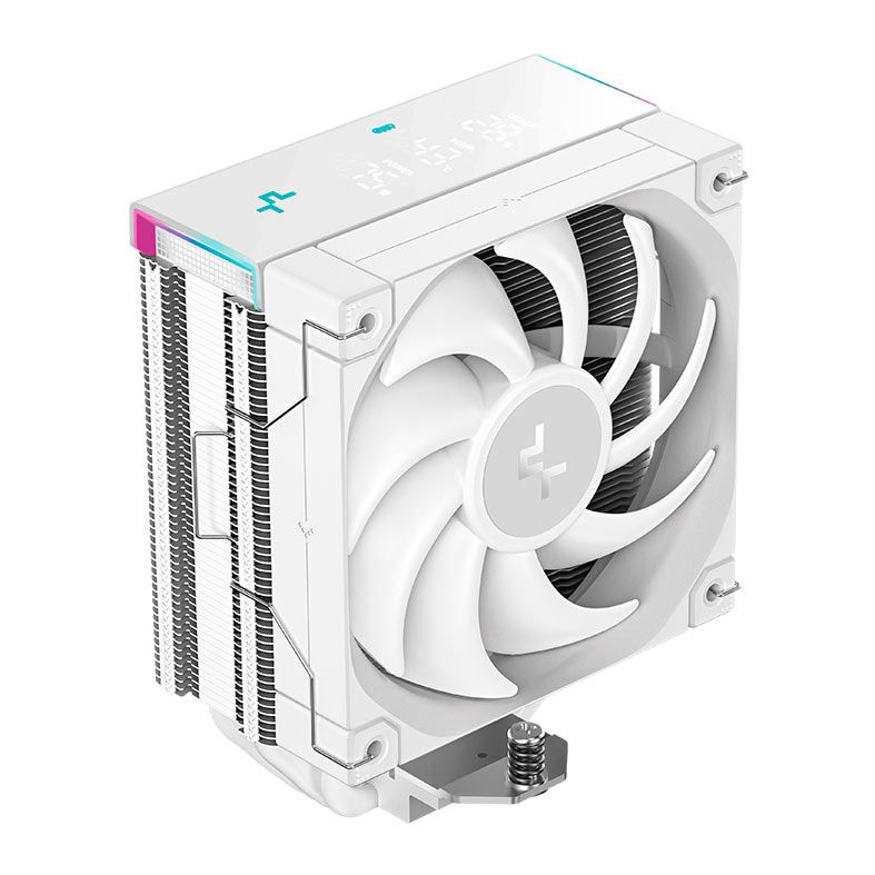 Cooler Para Processador DeepCool AK400 Digital Pro WH, ARGB, 120mm, Branco, R-AK400-WHAPMN-G