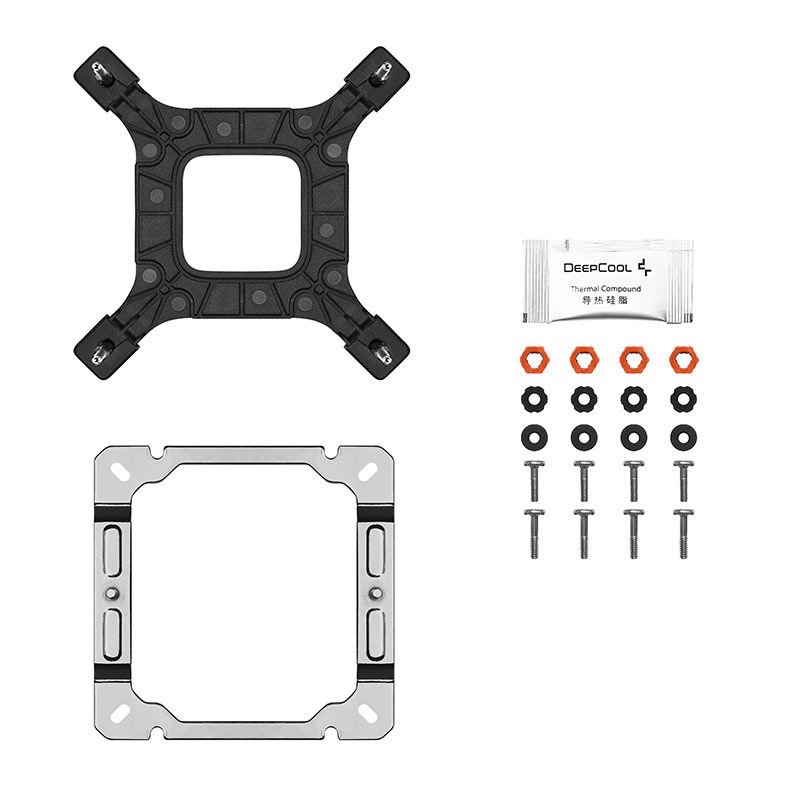 Cooler Para Processador DeepCool AK500S Digital SE, ARGB, 120mm, Preto, R-AK500S-BKADMN-GJD