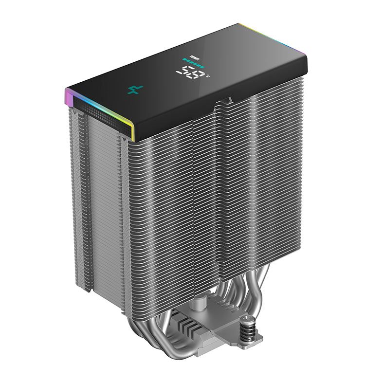 Cooler Para Processador DeepCool AK500S Digital SE, ARGB, 120mm, Preto, R-AK500S-BKADMN-GJD