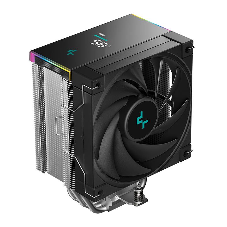 Cooler Para Processador DeepCool AK500S Digital SE, ARGB, 120mm, Preto, R-AK500S-BKADMN-GJD