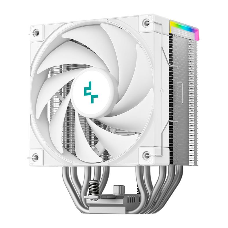 Cooler Para Processador DeepCool AK500S Digital SE, ARGB, 120mm, Branco, R-AK500S-WHADMN-GJD