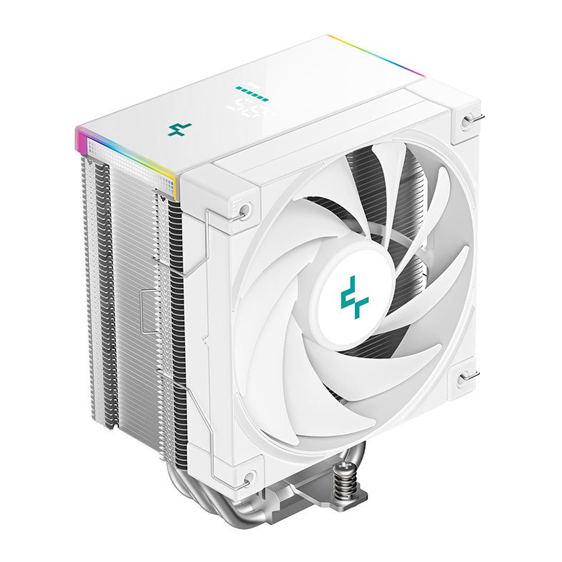 Cooler Para Processador DeepCool AK500S Digital SE, ARGB, 120mm, Branco, R-AK500S-WHADMN-GJD