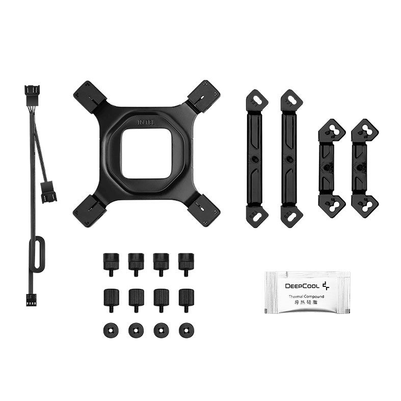 Cooler Para Processador Deepcool AK620 Zero Dark Zoria, 120mm, Preto e Amarelo, R-AK620-BKNPMN-E
