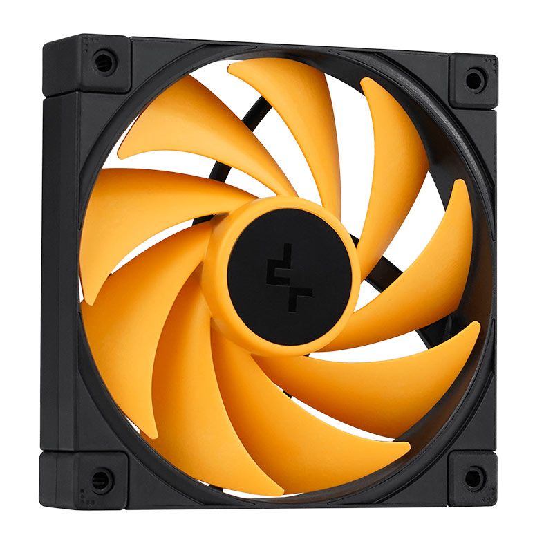 Cooler Para Processador Deepcool AK620 Zero Dark Zoria, 120mm, Preto e Amarelo, R-AK620-BKNPMN-E