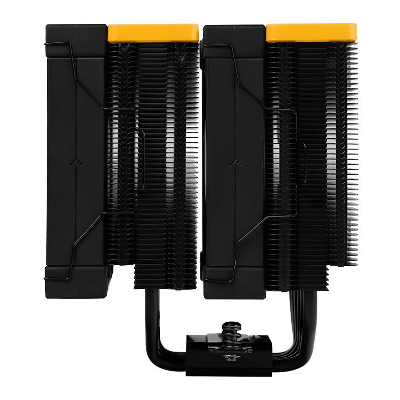 Cooler Para Processador Deepcool AK620 Zero Dark Zoria, 120mm, Preto e Amarelo, R-AK620-BKNPMN-E