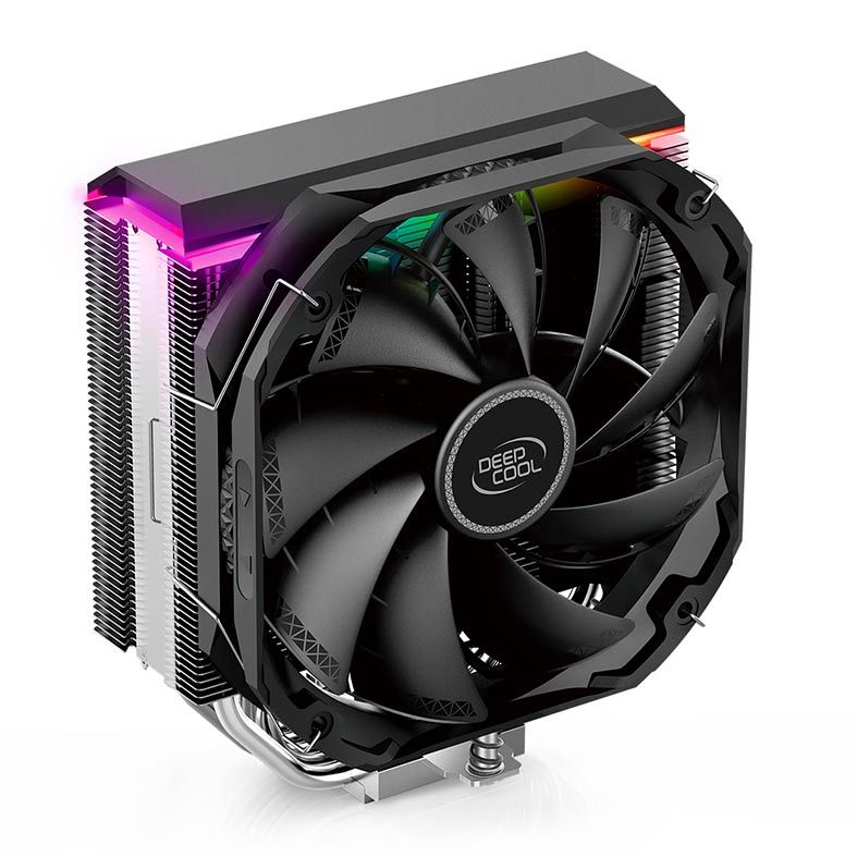 Cooler Para Processador DeepCool AS500, ARGB, 140mm, R-AS500-BKNLMN-G