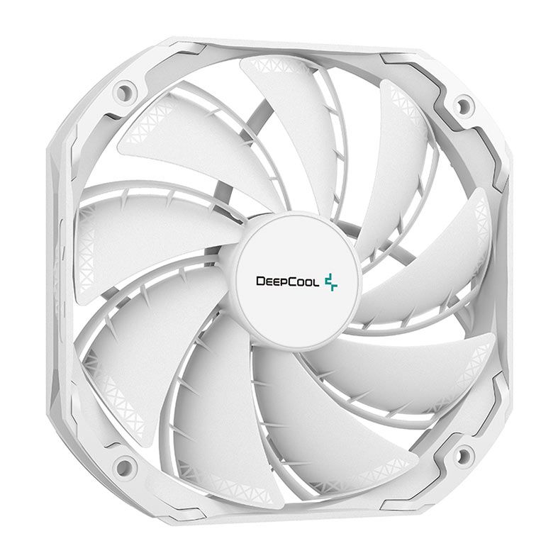 Cooler Para Processador DeepCool AS500 Plus, A-RGB, 2x140mm, Branco, R-AS500-WHNLMP-G
