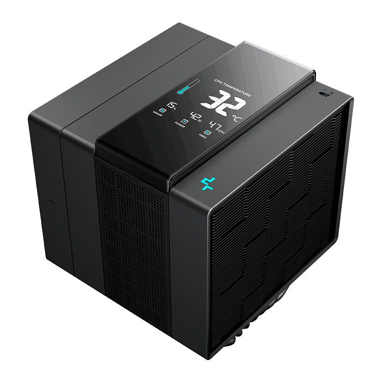 Cooler Para Processador DeepCool Assassin IV VC Vision, 140mm, Preto, R-ASN4-BKNVMD-G
