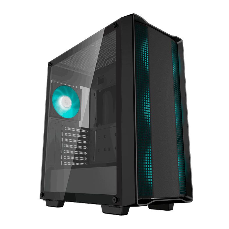 Gabinete Gamer Deepcool CC560 V2, Mid-Tower, Lateral de Vidro, Com 4 Fans, Preto, R-CC560-BKGAA4-G-2