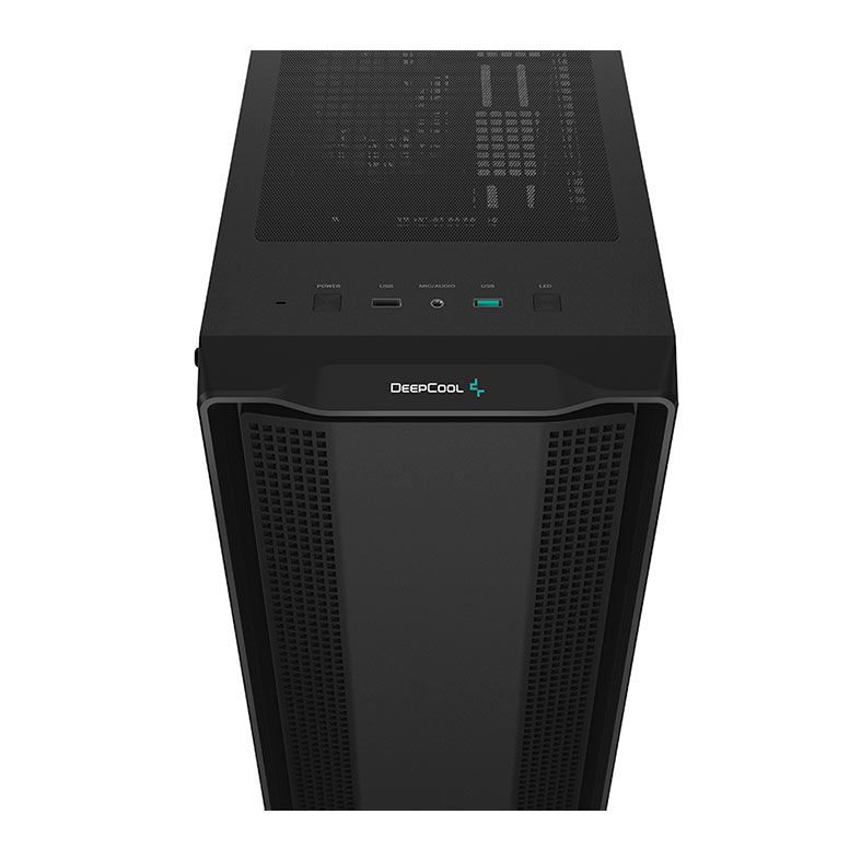 Gabinete Gamer Deepcool CC560 ARGB, Lateral de Vidro, Com 4 Fans, Preto, R-CC560-BKTAA4-G-1