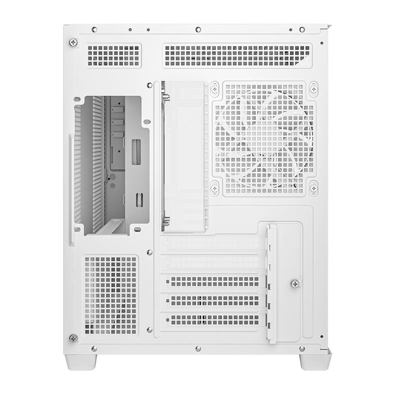 Gabinete Gamer Deepcool CG330, ARGB, Mid-Tower, Lateral de Vidro, Com 3 Fans, Branco, R-CG330-WHNGM3-G