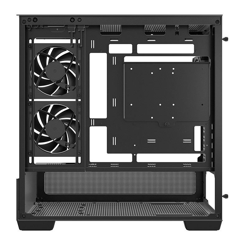 Gabinete Gamer Deepcool CG380, ARGB, Mini-Tower, Lateral de Vidro, Com 3 Fans, Preto, R-CG380-BKAGM3-G