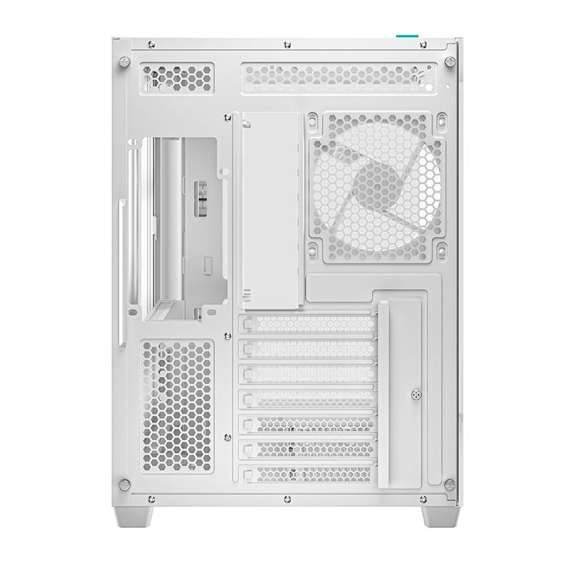 Gabinete Gamer Deepcool CG530 4F,ARGB, Mid-Tower, Lateral de Vidro, Com 4 Fans, Branco, R-CG530-WHADA4-G-1