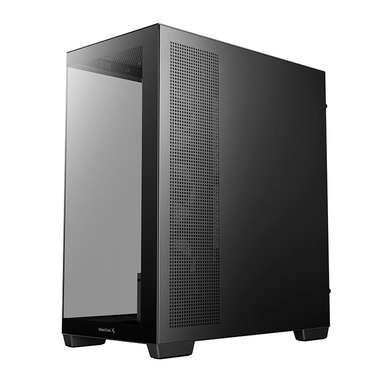 Gabinete Gamer Deepcool CG580 V2, ARGB, Mid-Tower, Lateral de Vidro, Com 4 Fans, Preto, R-CG580-BKADA4-G-2