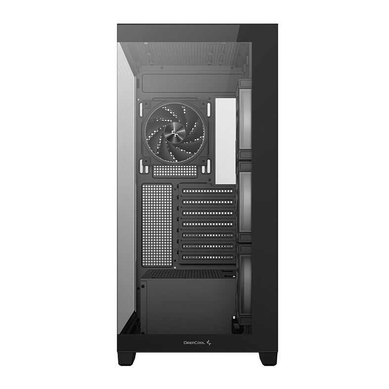 Gabinete Gamer Deepcool CG580 V2, ARGB, Mid-Tower, Lateral de Vidro, Com 4 Fans, Preto, R-CG580-BKADA4-G-2