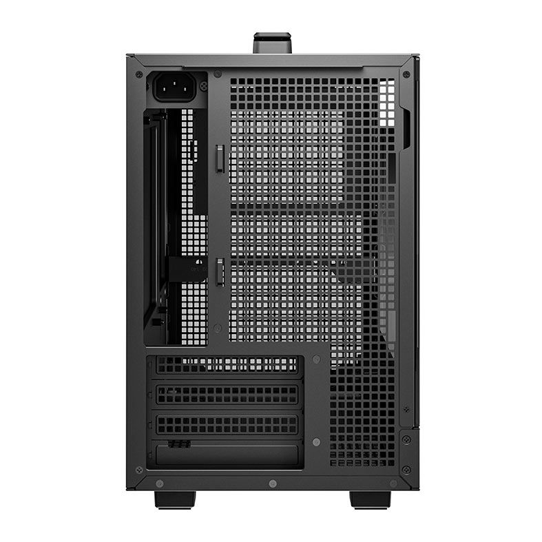 Gabinete Gamer Deepcool CH160 Plus, Mini-Tower, Lateral de Vidro, Preto, R-CH160-BKNGM0-G