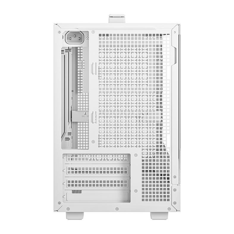 Gabinete Gamer Deepcool CH160 Plus, Mini-Tower, Lateral de Vidro, Branco, R-CH160-WHNGM0-G