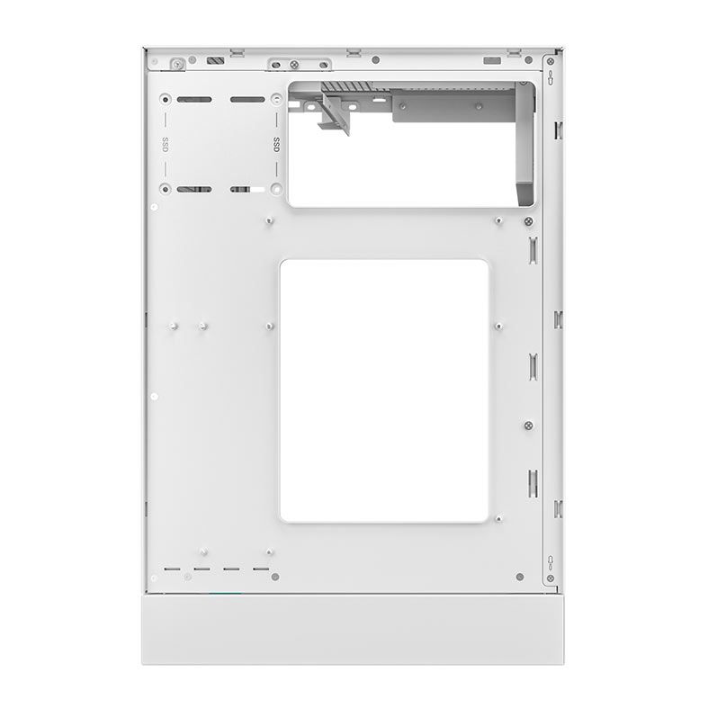 Gabinete Gamer Deepcool CH170 Plus, Mini-Tower, Lateral de Vidro, Branco, R-CH170-WHNGM0-G