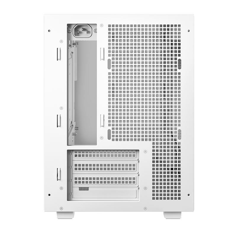 Gabinete Gamer Deepcool CH260, Mini-Tower, Lateral de Vidro, Branco, R-CH260-WHNGM0-G-1