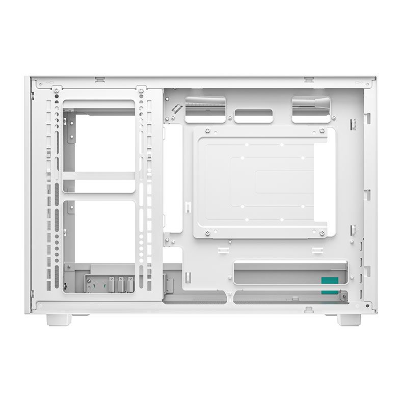 Gabinete Gamer Deepcool CH260, Mini-Tower, Lateral de Vidro, Branco, R-CH260-WHNGM0-G-1