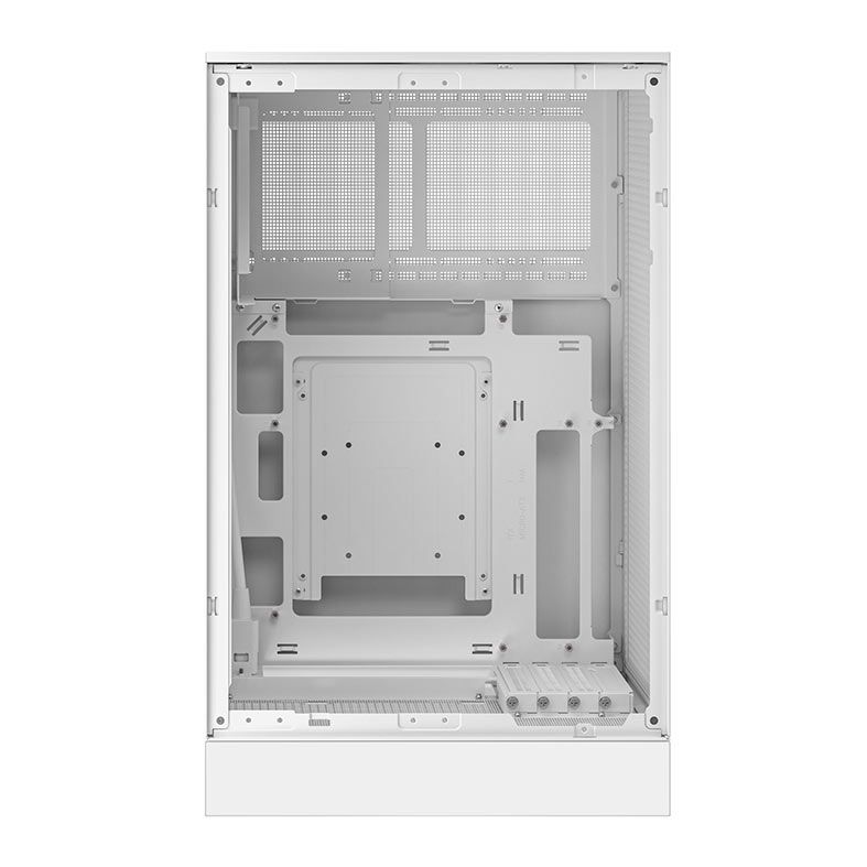 Gabinete Gamer Deepcool CH270, Mini-Tower, Lateral de Vidro, Branco, R-CH270-WHNGM0-G-1