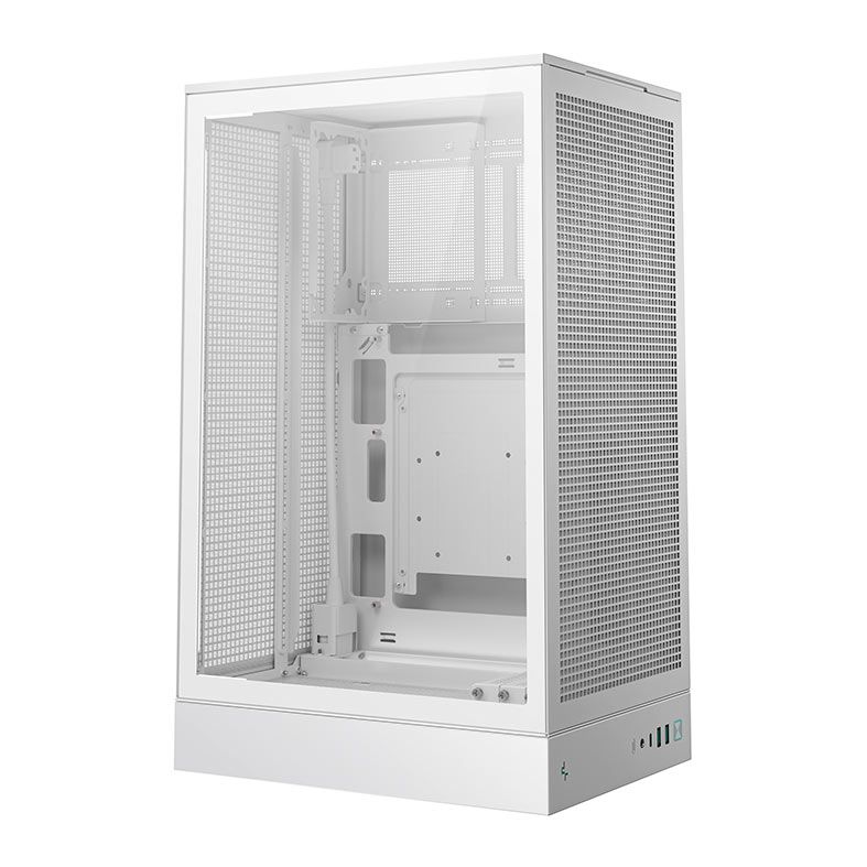 Gabinete Gamer Deepcool CH270, Mini-Tower, Lateral de Vidro, Branco, R-CH270-WHNGM0-G-1