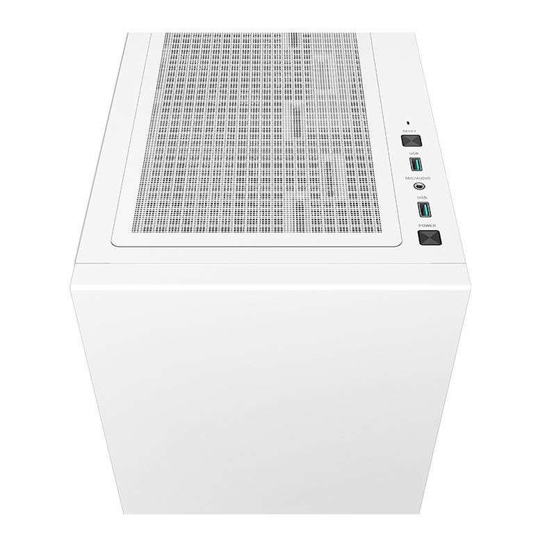 Gabinete Gamer DeepCool CH510 WH, Mid-Tower, Lateral de Vidro, Com 1 Fan, Branco, R-CH510-WHNNE1-G-1