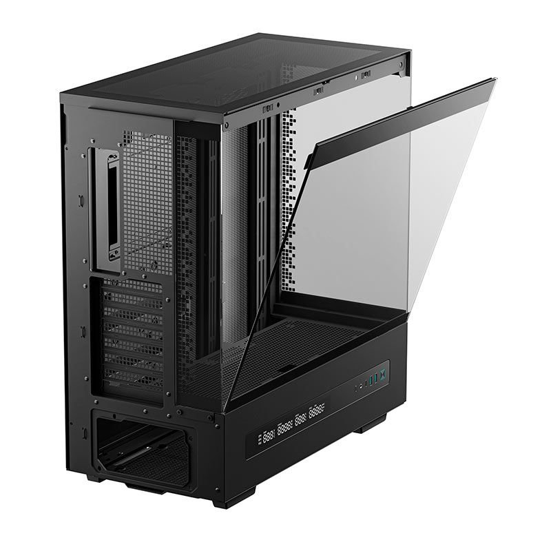 Gabinete Gamer Deepcool CH690 Digital, Mid-Tower, Lateral de Vidro, Preto, R-CH690-BKNNA0D-G-1
