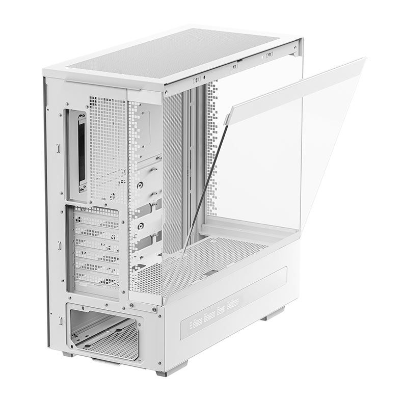 Gabinete Gamer Deepcool CH690 Digital, Mid-Tower, Lateral de Vidro, Branco, R-CH690-WHNNA0D-G-1