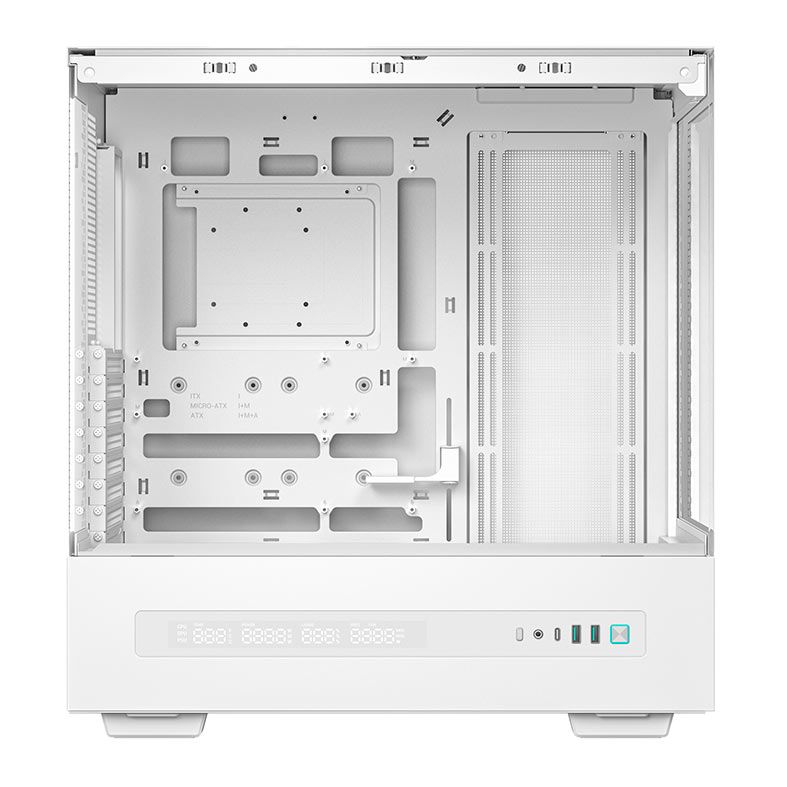 Gabinete Gamer Deepcool CH690 Digital, Mid-Tower, Lateral de Vidro, Branco, R-CH690-WHNNA0D-G-1