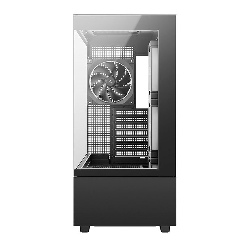 Gabinete Gamer Deepcool CH690 LCD, ARGB, Mid-Tower, Lateral de Vidro, Com 4 Fans, Preto, R-CH690LCD-BKNNA0D-G