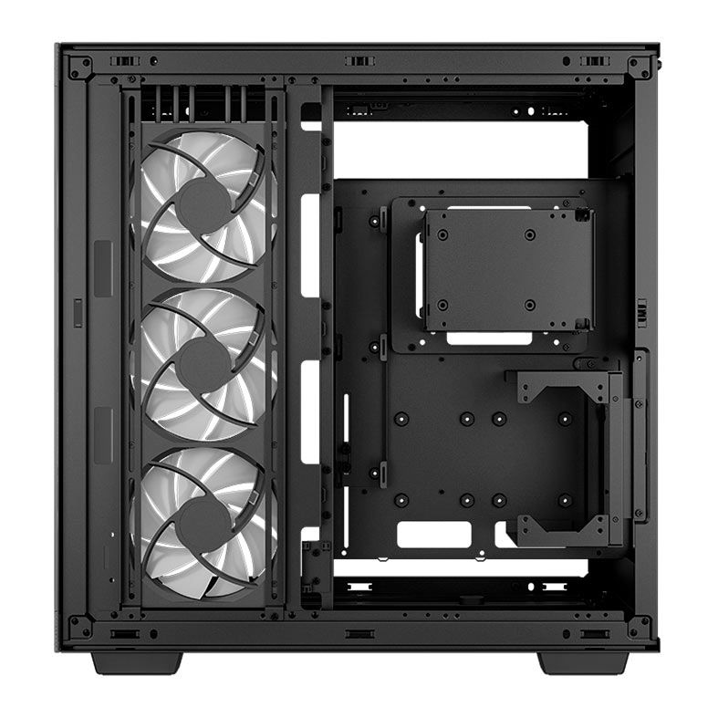 Gabinete Gamer Deepcool CH780, ARGB, Full-Tower, Lateral de Vidro, Com 3 Fans, Preto, R-CH780-BKADE41-G-1
