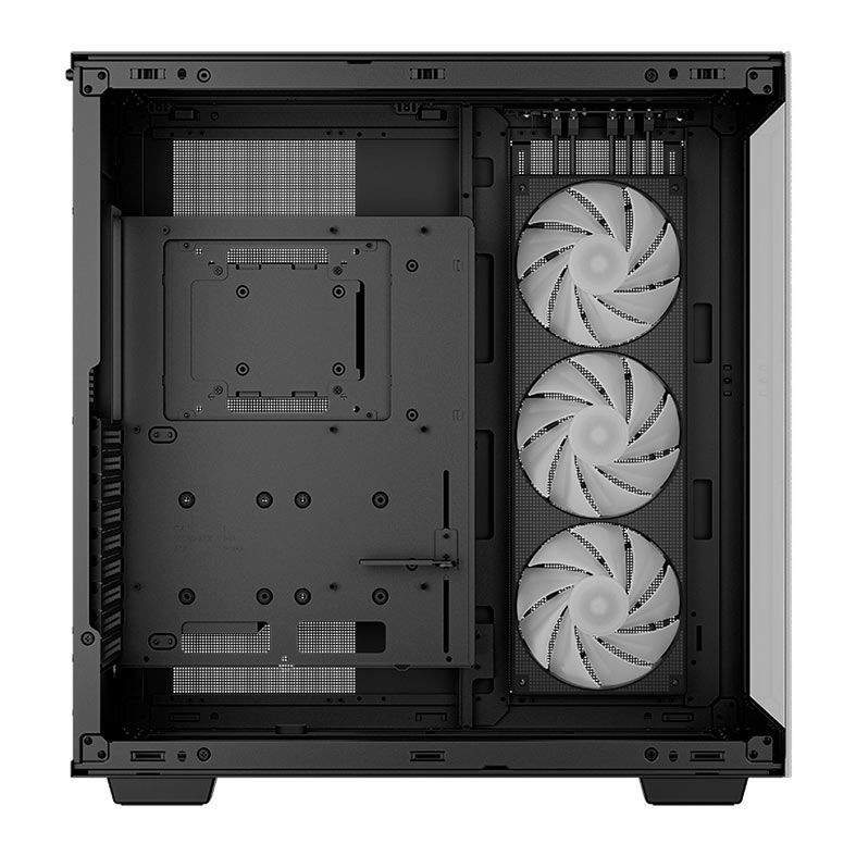 Gabinete Gamer Deepcool CH780, ARGB, Full-Tower, Lateral de Vidro, Com 3 Fans, Preto, R-CH780-BKADE41-G-1