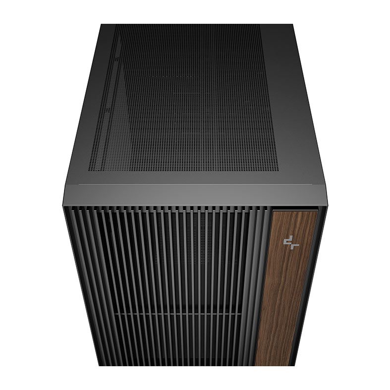Gabinete Gamer Deepcool CL600, ARGB, Lateral de Vidro, Com 2 Fans, Mid-Tower, Preto, R-CL600-BKNNA2-G-1