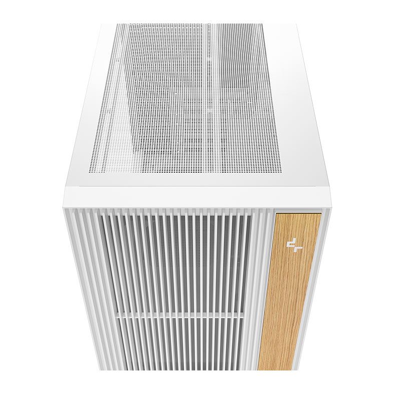 Gabinete Gamer Deepcool CL600, ARGB, Lateral de Vidro, Com 2 Fans, Mid-Tower, Branco, R-CL600-WHNNA2-G-1
