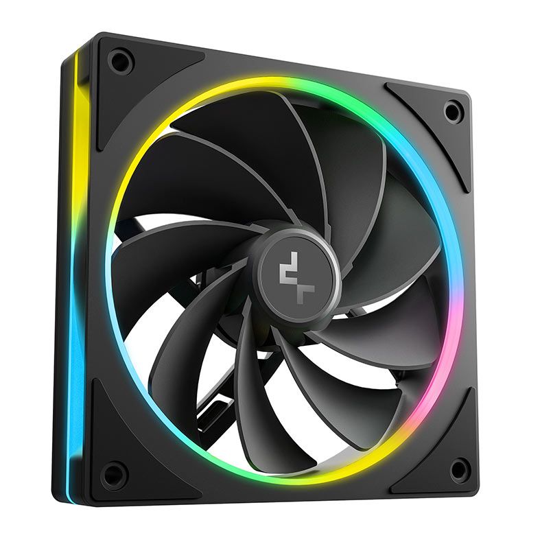 Gabinete Gamer Deepcool CL660, ARGB, Lateral de Vidro, Com 2 Fans, Mid-Tower, Preto, R-CL660-BKNNA0-G-1