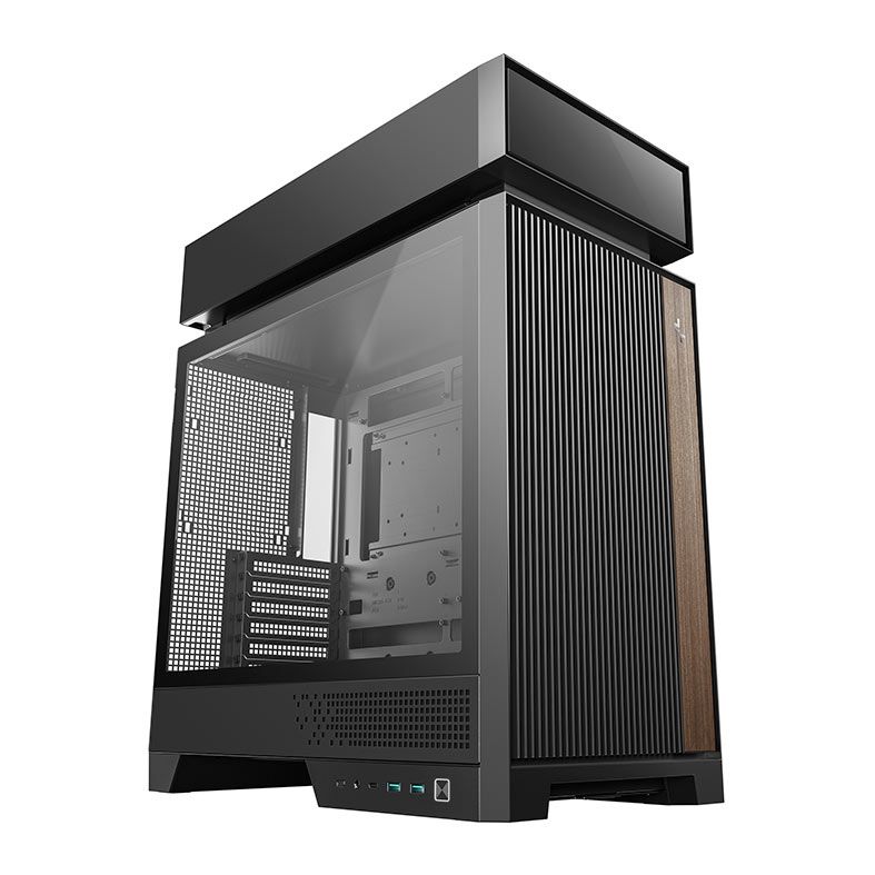 Gabinete Gamer Deepcool CL660, ARGB, Lateral de Vidro, Com 2 Fans, Mid-Tower, Preto, R-CL660-BKNNA0-G-1