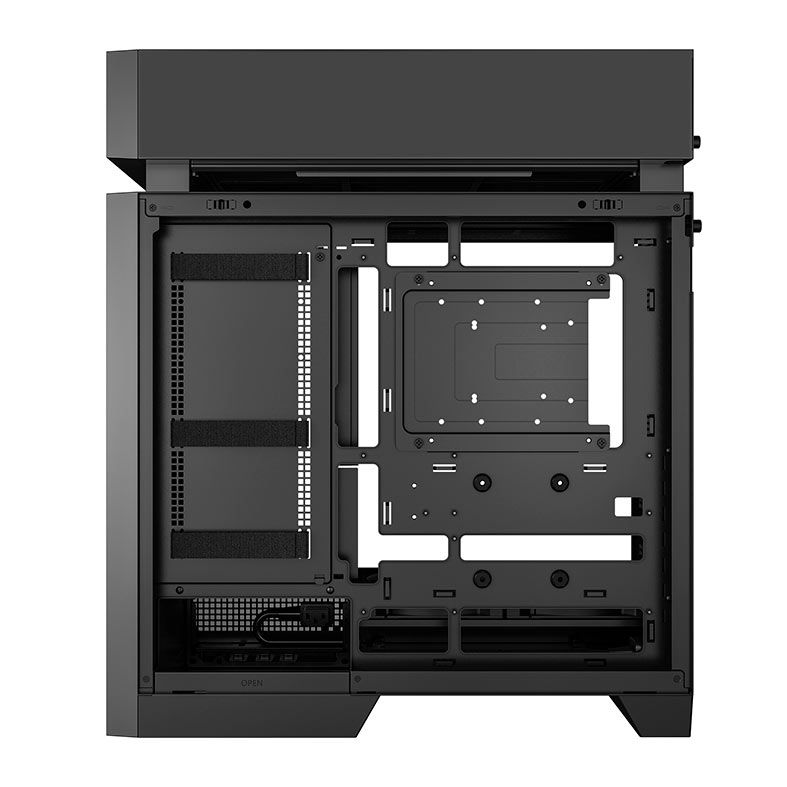 Gabinete Gamer Deepcool CL660, ARGB, Lateral de Vidro, Com 2 Fans, Mid-Tower, Preto, R-CL660-BKNNA0-G-1