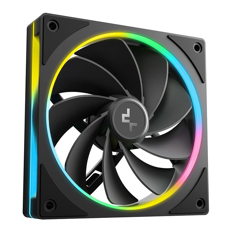 Gabinete Gamer Deepcool CL6600, ARGB, Mid-Tower, Lateral de Vidro, Com 2 Fans + Water Cooler 360mm, Preto, R-CL6600-BKNNA0-G-1