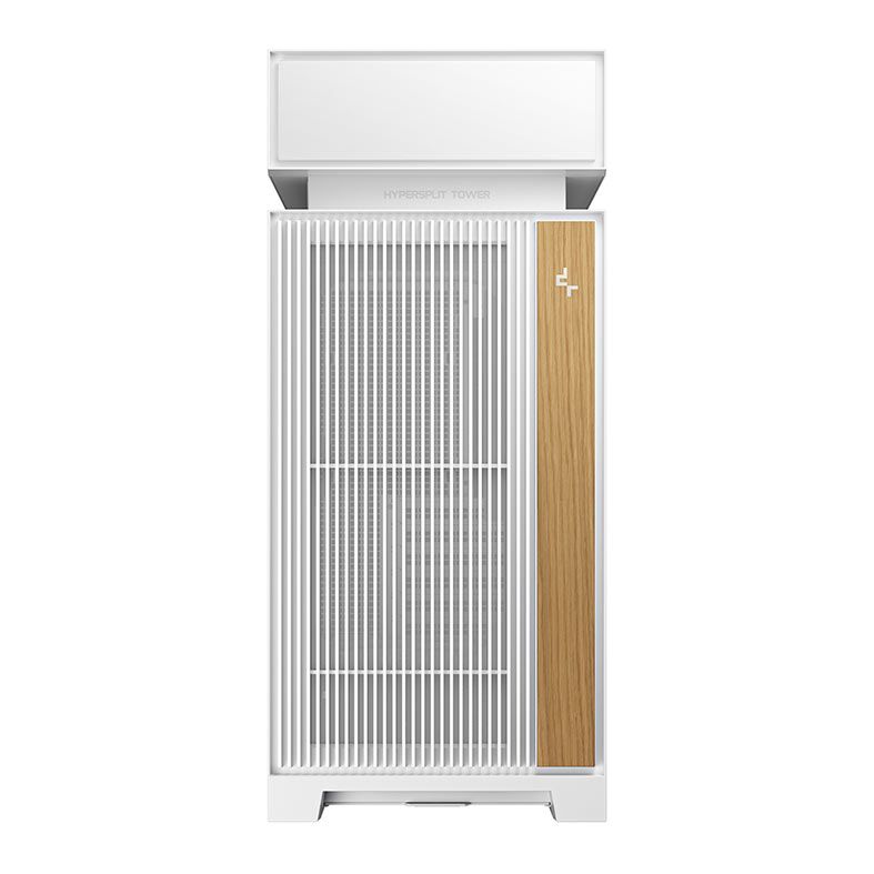 Gabinete Gamer Deepcool CL6600, ARGB, Mid-Tower, Lateral de Vidro, Com 2 Fans + Water Cooler 360mm, Branco, R-CL6600-WHNNA0-G