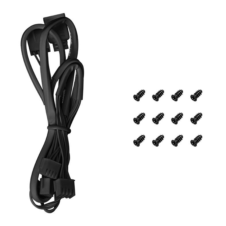 Kit Ventoinhas Deepcool FD14, ARGB, 3x140mm, Preto, R-FD14-BKAPN3-G