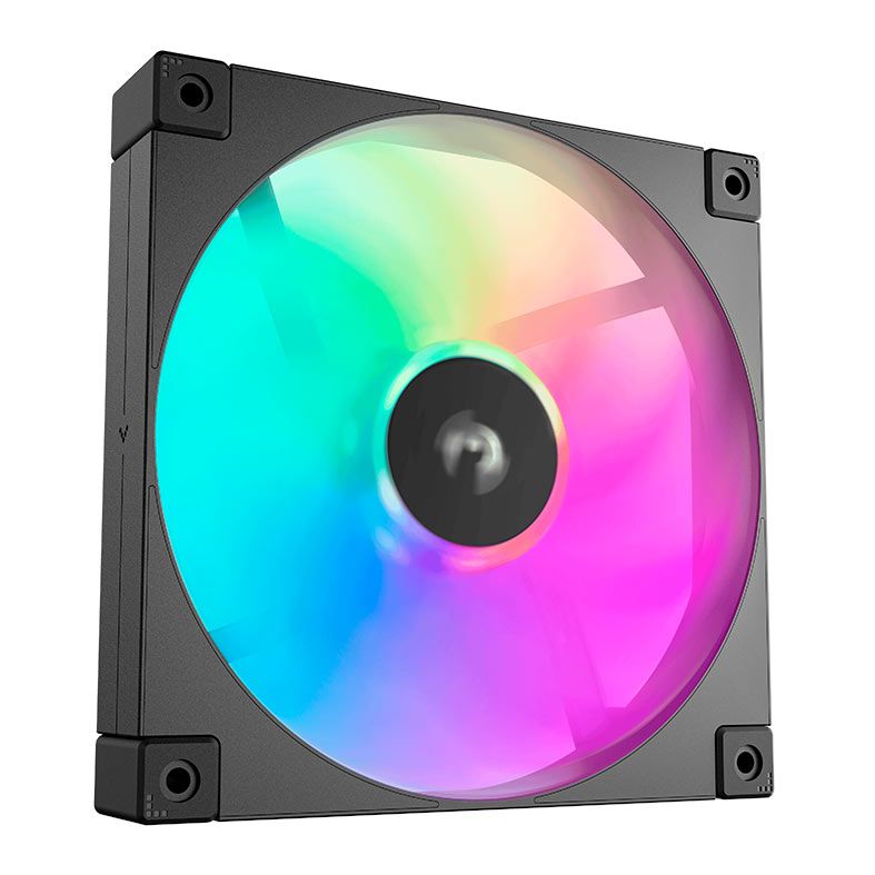 Kit Ventoinhas Deepcool FD14, ARGB, 3x140mm, Preto, R-FD14-BKAPN3-G