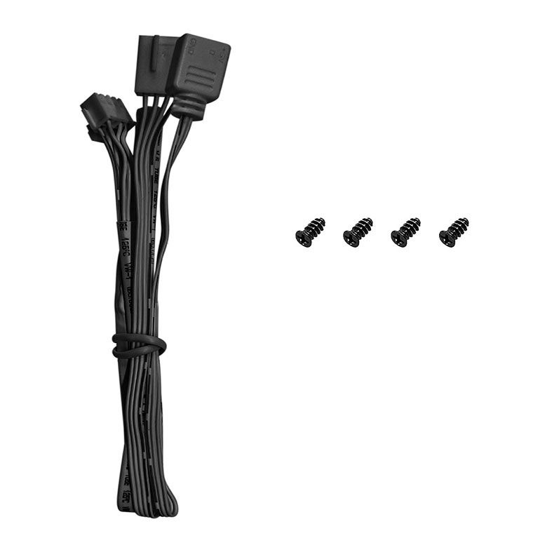 Ventoinha Deepcool FL12, ARGB, 120mm, Preto, R-FL12-BKAPN1-G