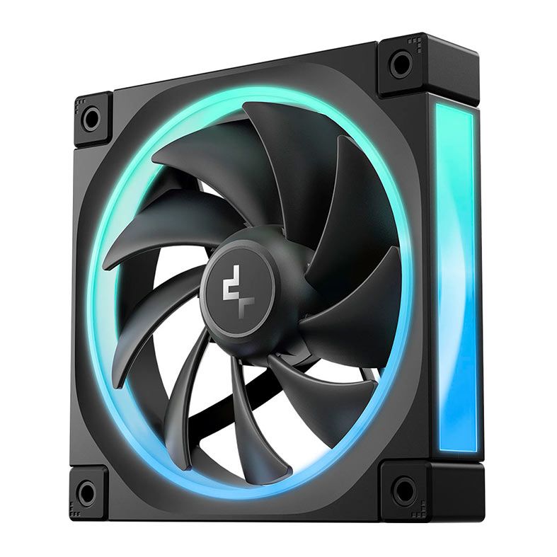 Ventoinha Deepcool FL12, ARGB, 120mm, Preto, R-FL12-BKAPN1-G