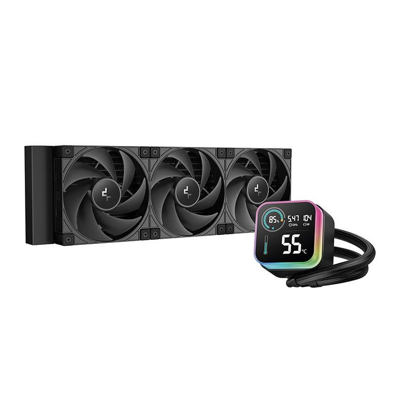 Water Cooler DeepCool LQ360 Ultra, 360mm, Preto, R-LQ360-BKLSMWP-G-U