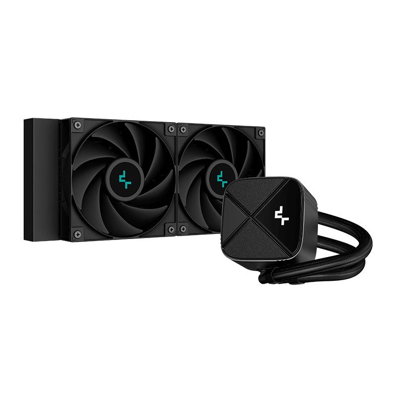 Water Cooler DeepCool LS520S Zero Dark, 240mm, Preto, R-LS520