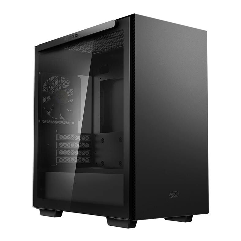 Gabinete DeepCool Macube 110 Vidro Temp Preto, R-MACUBE110-BKNGM0N-B-1