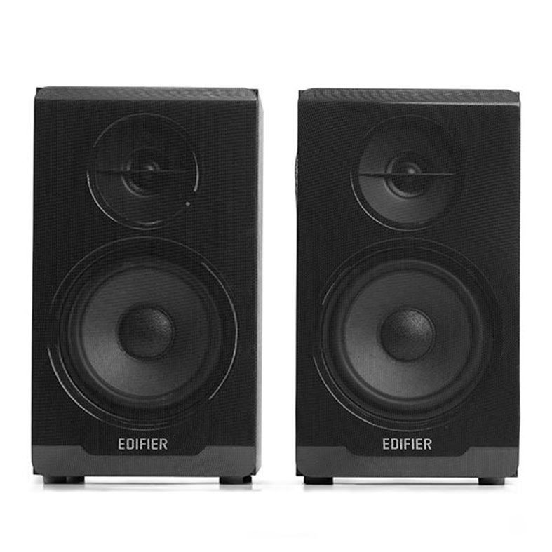 Caixa de Som Edifier R33BT, 10W RMS 2x5W, Bluetooth, AUX P2, Preto, R33BT-BK