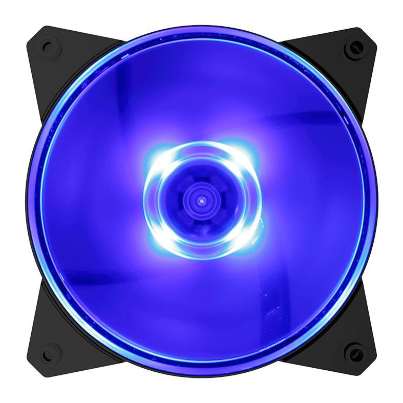 Ventoinha Cooler Master Masterfan MF120L 120mm Led Azul, R4-C1DS-12FB-R1